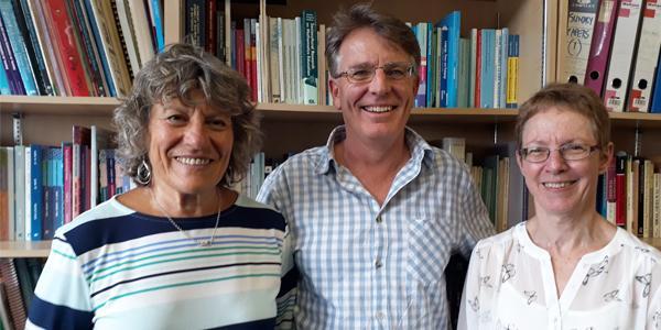 Prof. Jill Adler (L), Dr Craig Pournara and Prof. Merrilyn Goos are advancing mathematics education in SA and Ireland
